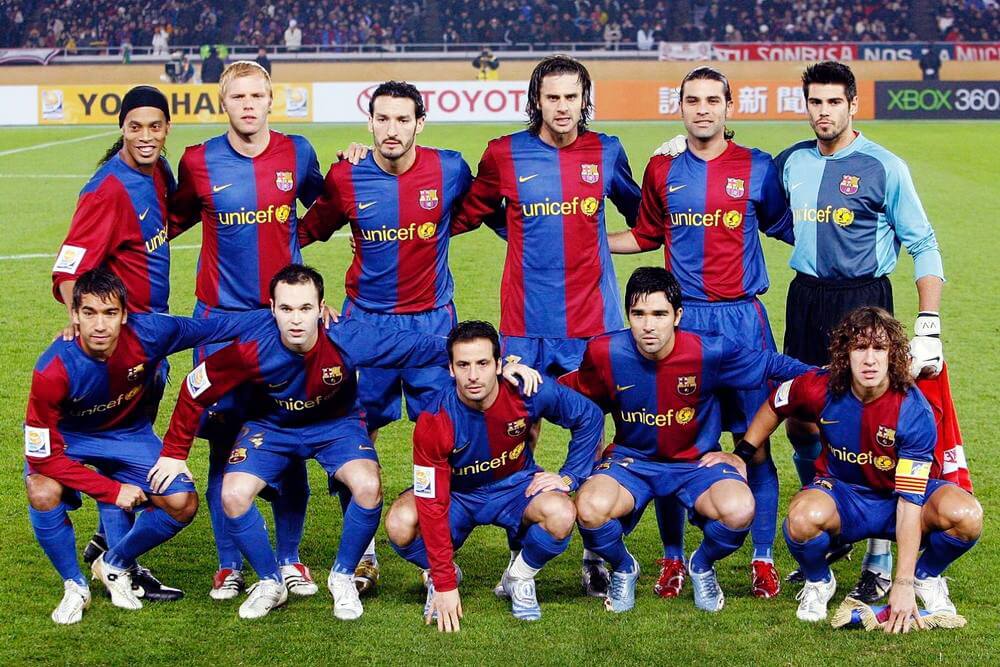 Барселона (Испания) - финалист клубного чемпионата мира по футболу 2006 года