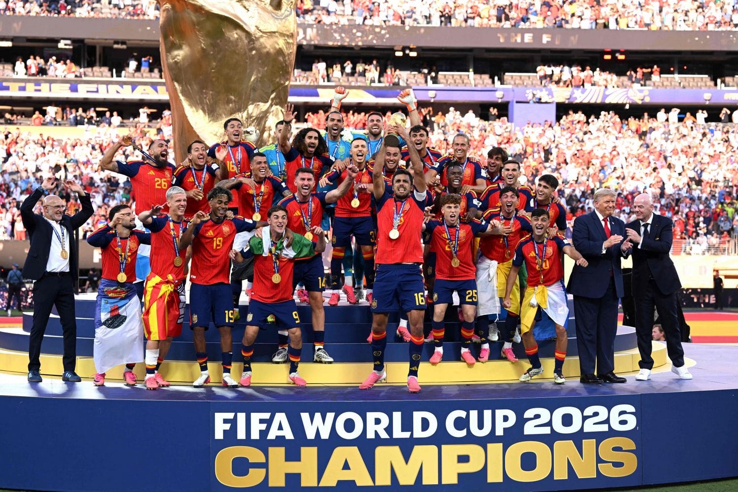 Сборная Испании - чемпион мира по футболу 2026 года